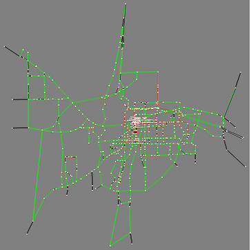 Mesoscopic Traffic Simulation