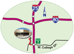 Map of new location
