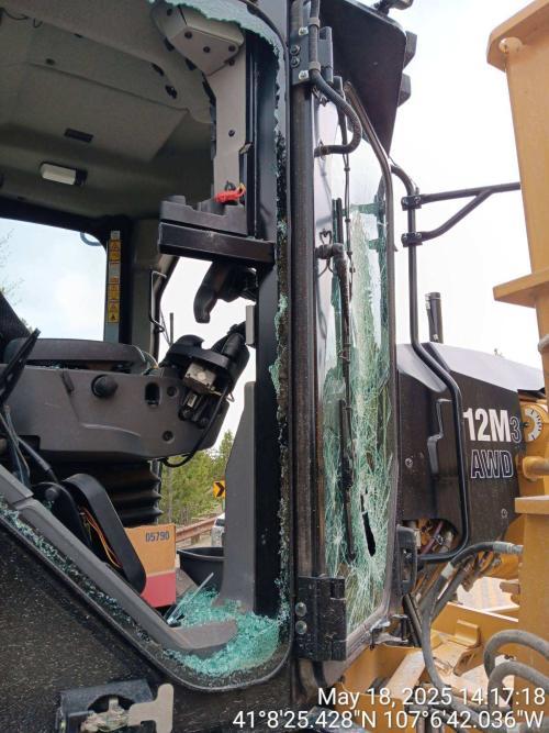 Motor grader damage.JPG
